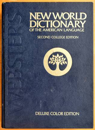 Webster's New World Dictiontary book cover