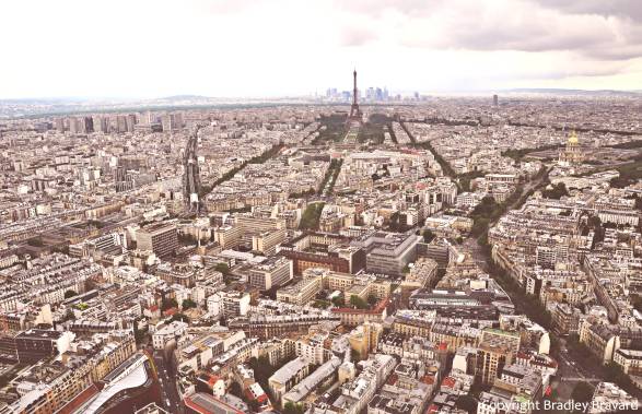 Photo of Paris from Monparnasse Tower