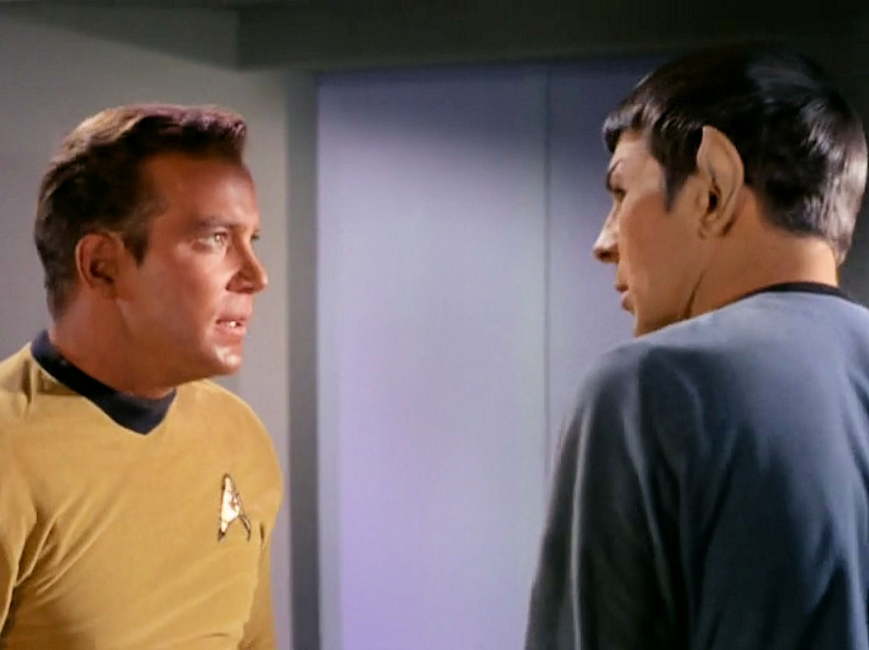 Screen shot from Star Trek episode 