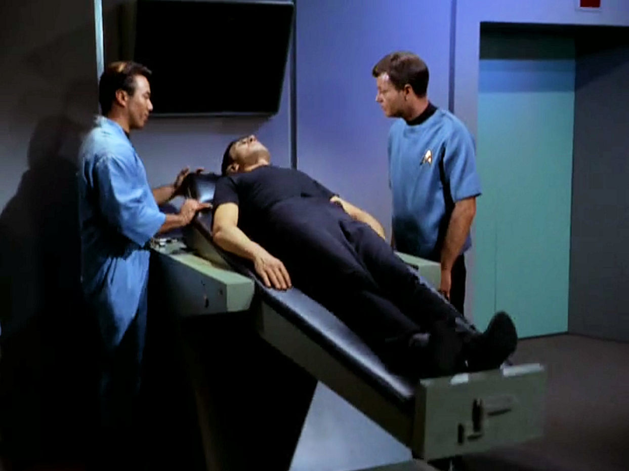 Screen shot from Star Trek episode 